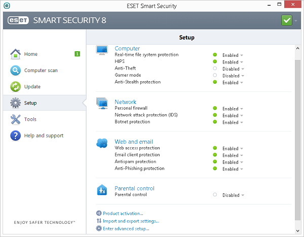 Eset Smart Security 8 Tools