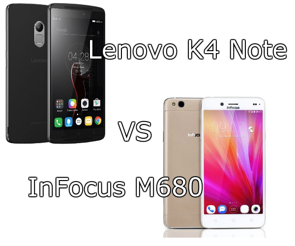 Lenovo K4 Note VS InFocus M680