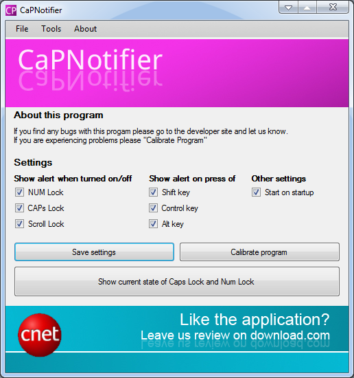 CaPNotifier