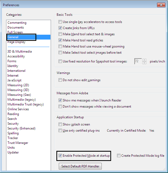 Enable_Protected_Mode_In_Adobe_Reader_X