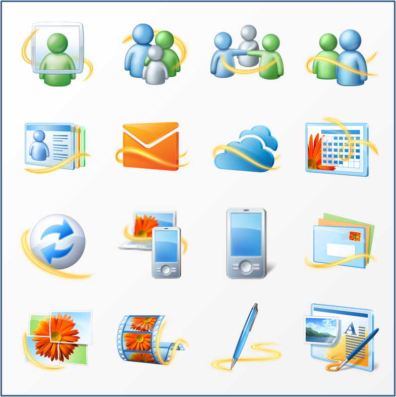 Windows Live Essential Icon Set