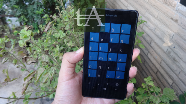 Microsoft Lumia 540 Screen