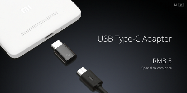 Xiaomi Mi 4c USB Type-C Adapter