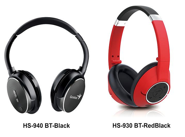 Genius Bluetooth Headsets HS 940BT HS 930BT
