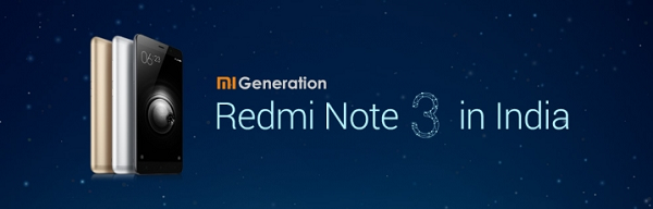 Xiaomi Redmi Note 3 Launch Date