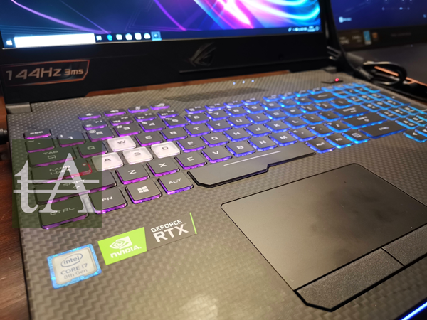 Asus ROG Strix Scar 2 GL504GV Keyboard