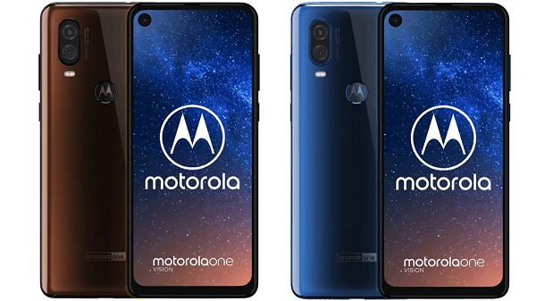 Motorola One Vision Leaked Render